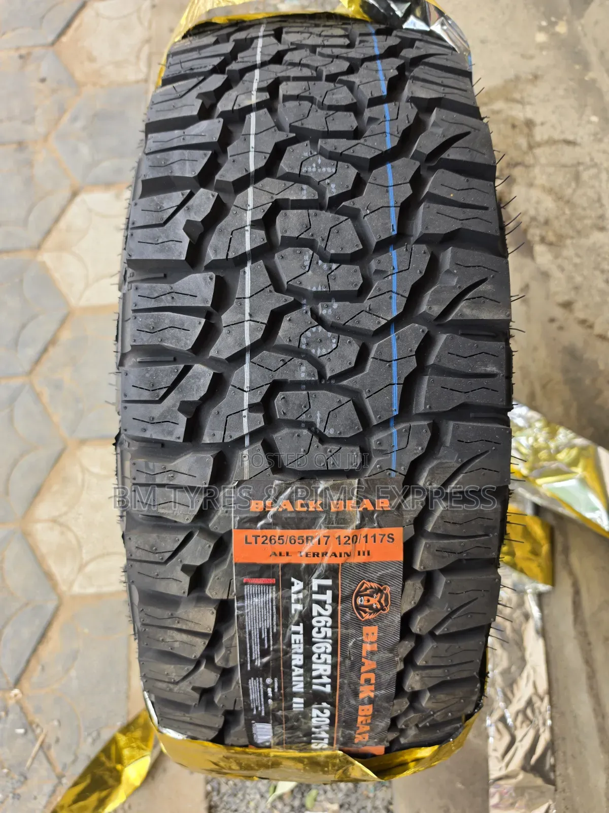 265 /65 R17 Blackbear Tires (All Terrain)