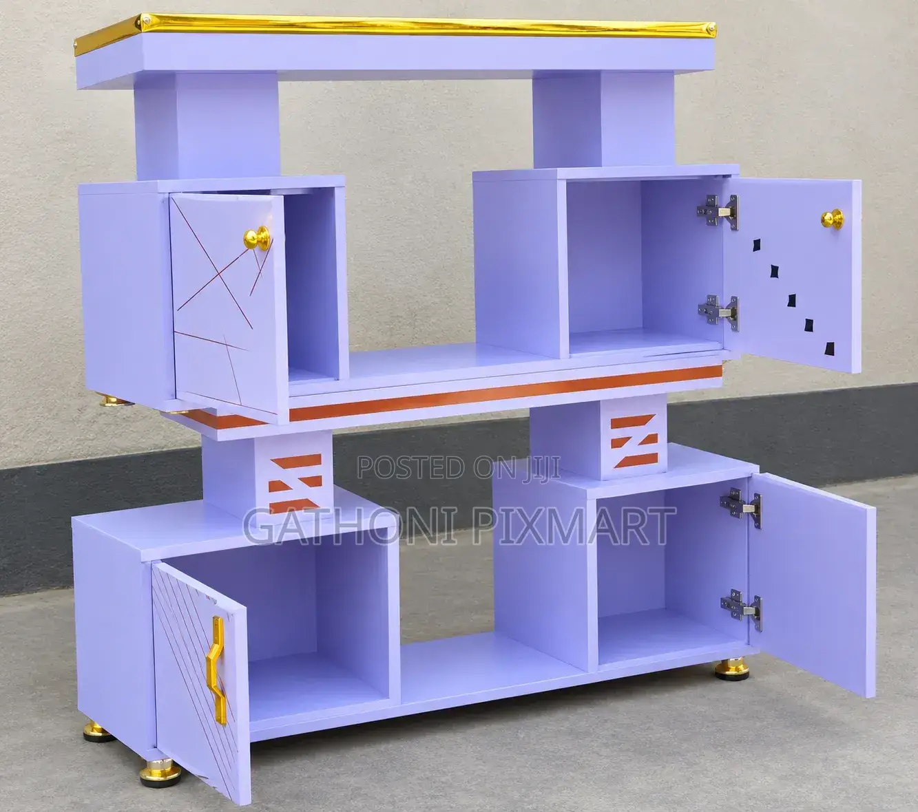 Modern Istanbul 4ft Television Stand With Marble Design