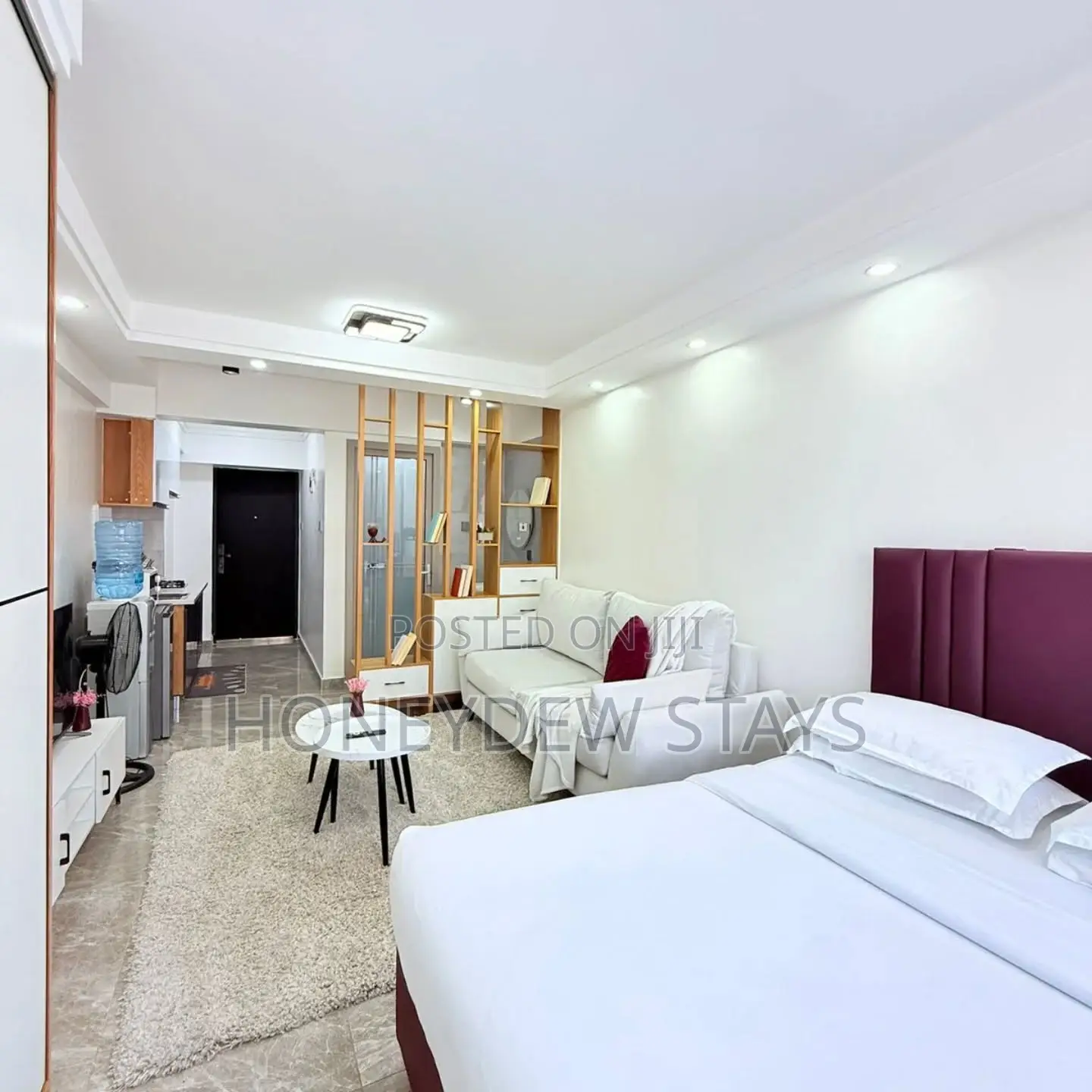 Executive Furnished Studio Apartment for Airbnb Stays in Kilimani