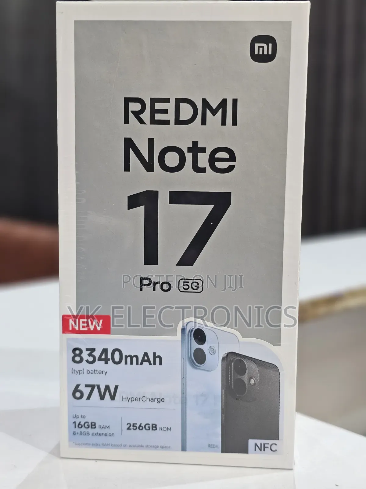 New Xiaomi Redmi Note 17 Pro 256 GB Black