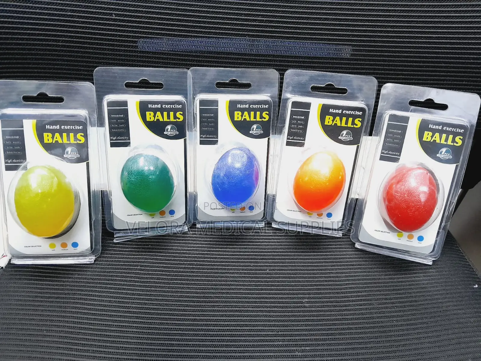 Gel Hand Exercise Ball – Hand Grip & Finger Exercise Ball