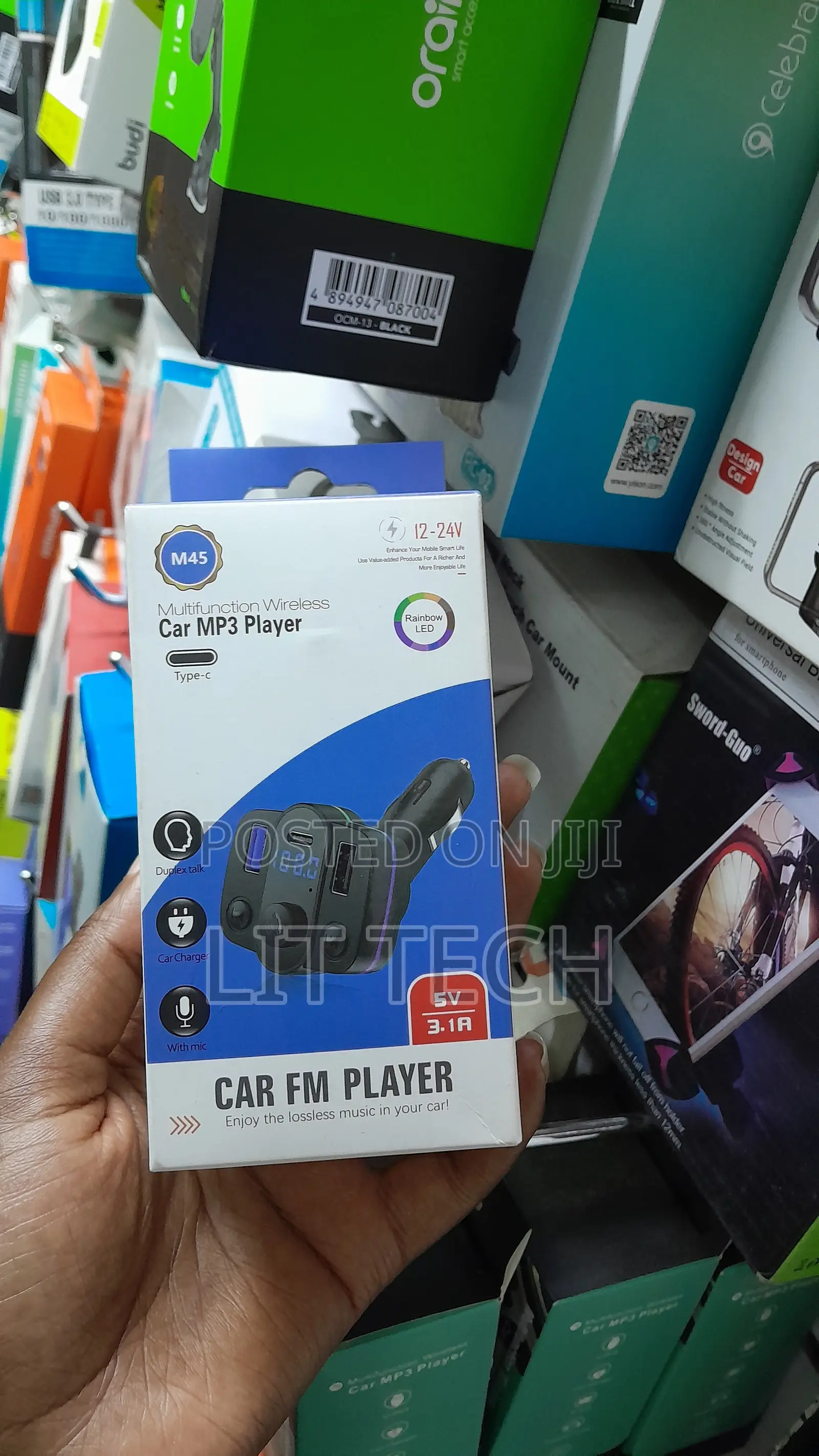 M45 Multifunction Wireless Car MP3 Player