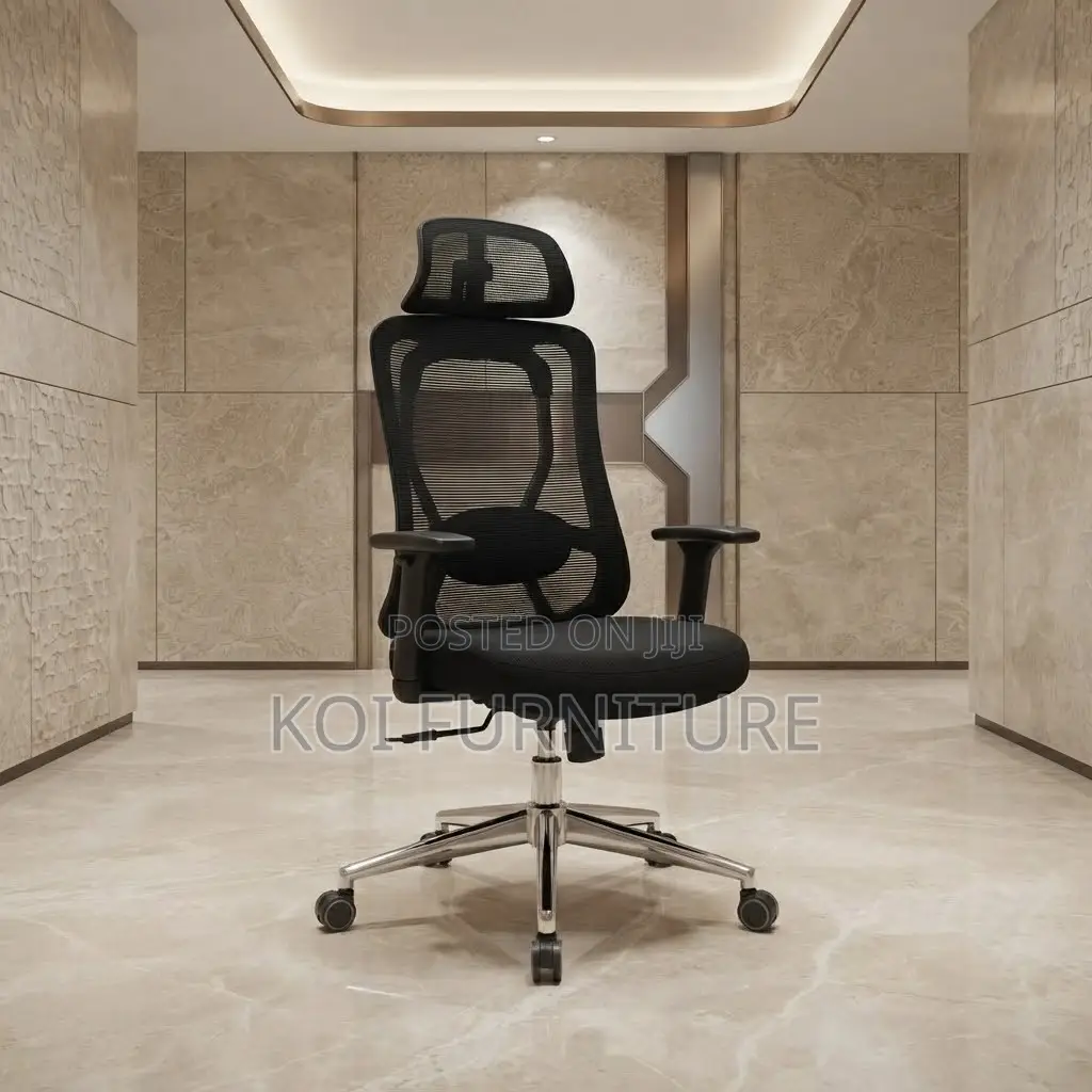 Office Chairs; Ergonomic Reclining Fabric High Office Executive Chair
