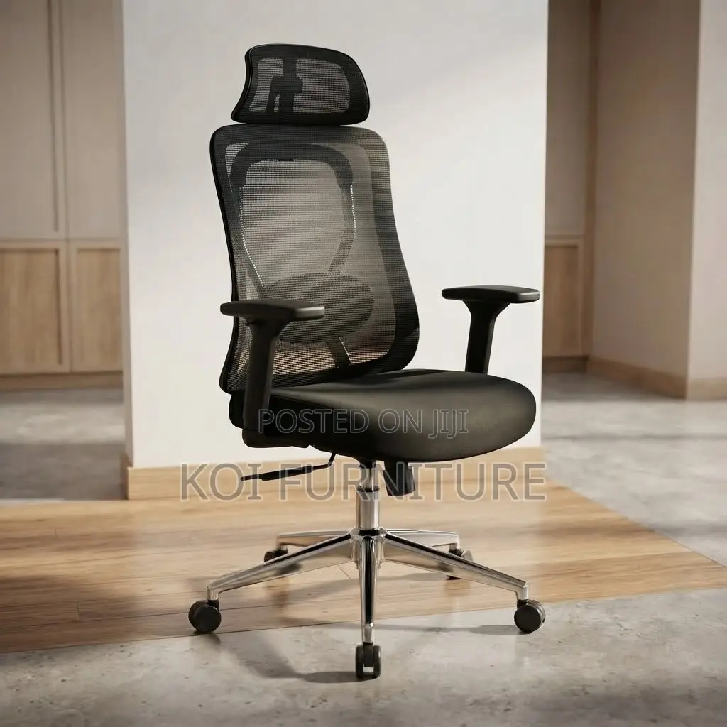 Office Chairs; Ergonomic Reclining Fabric High Office Executive Chair