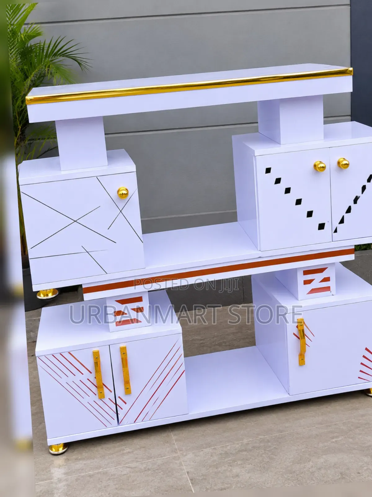 Get a New Beautiful White TV Stand at an Affordable Price