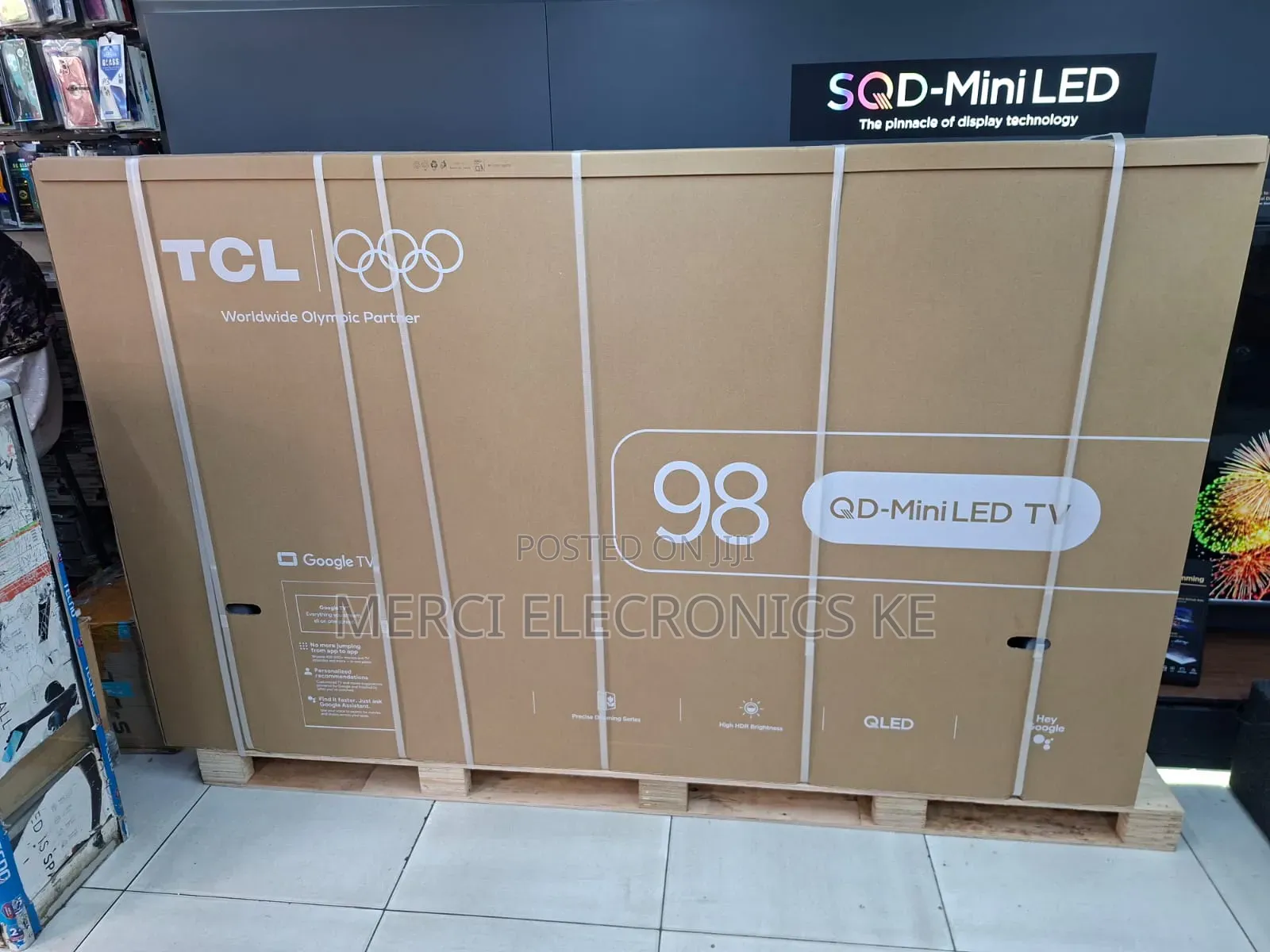 TCL 98P8L 98 Inch Premium QLED TV (2026)