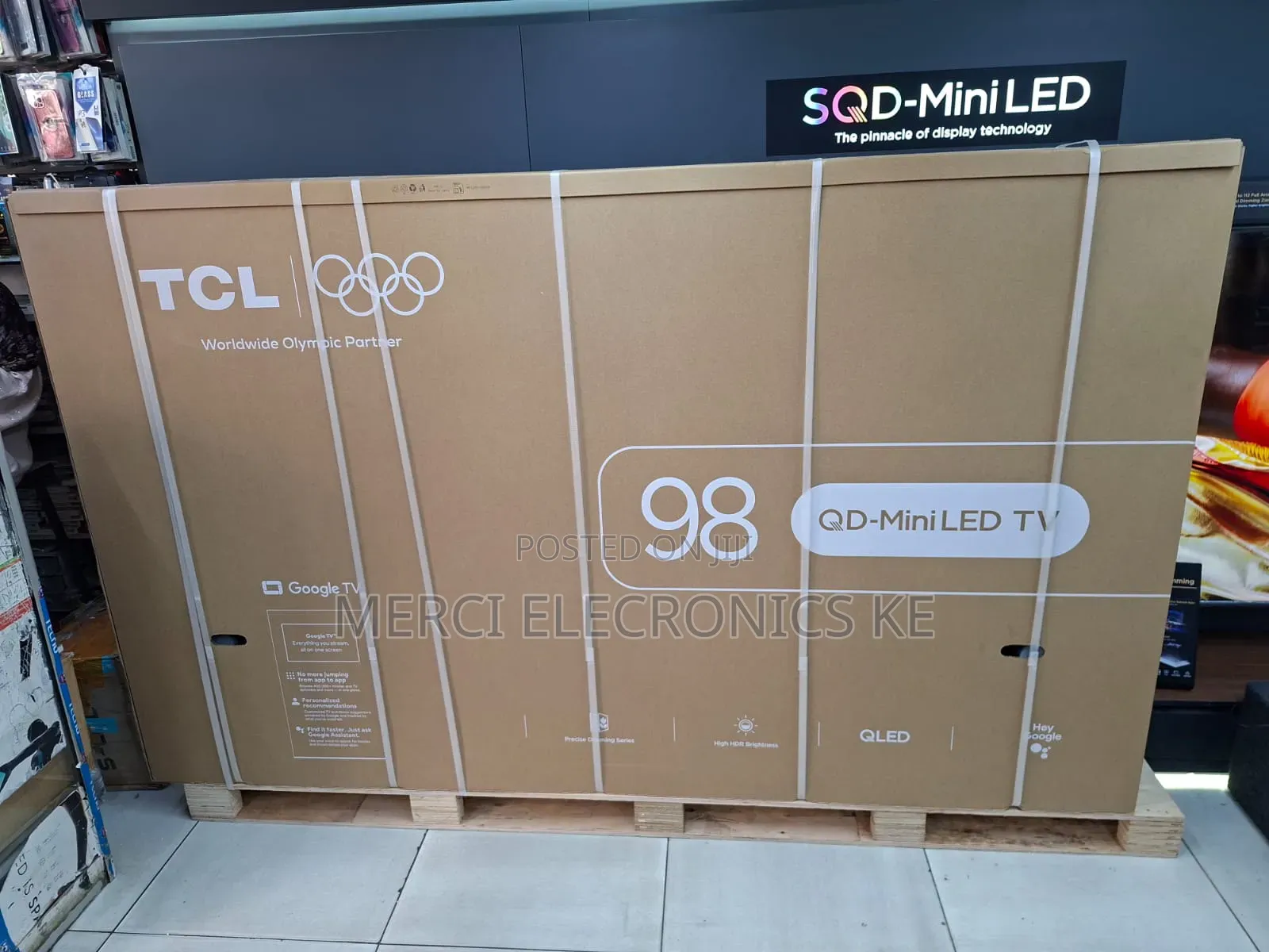 TCL 98P8L 98 Inch Premium QLED TV (2026)