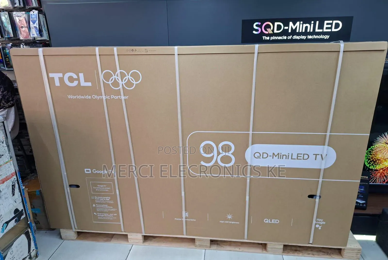 TCL 98P8L 98 Inch Premium QLED TV (2026)