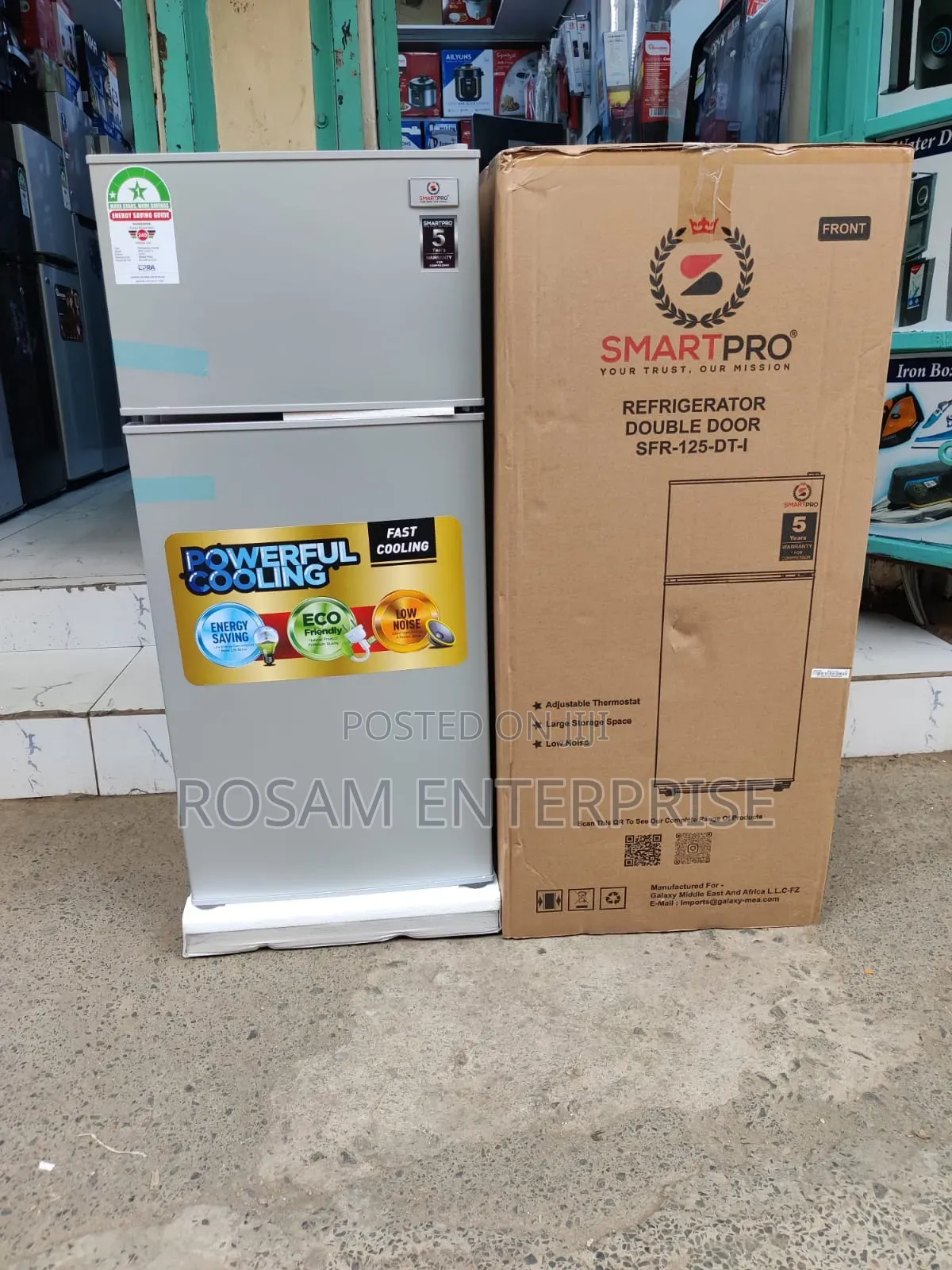 SmartPro 95L Double Door Refrigerator