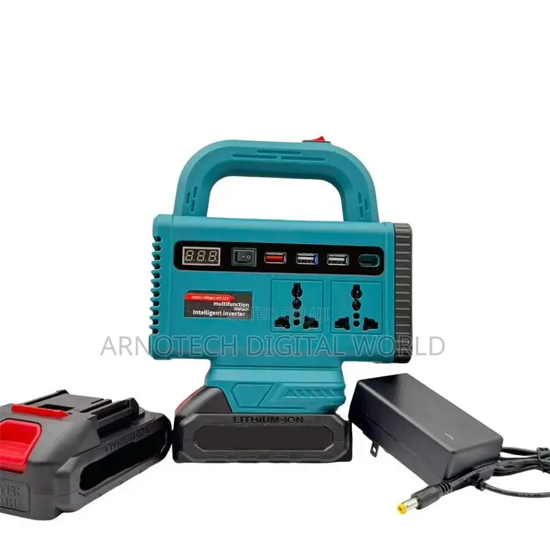 Multi-Function Power Inverter Full Kit (Inverter+2Batteries+Charger)