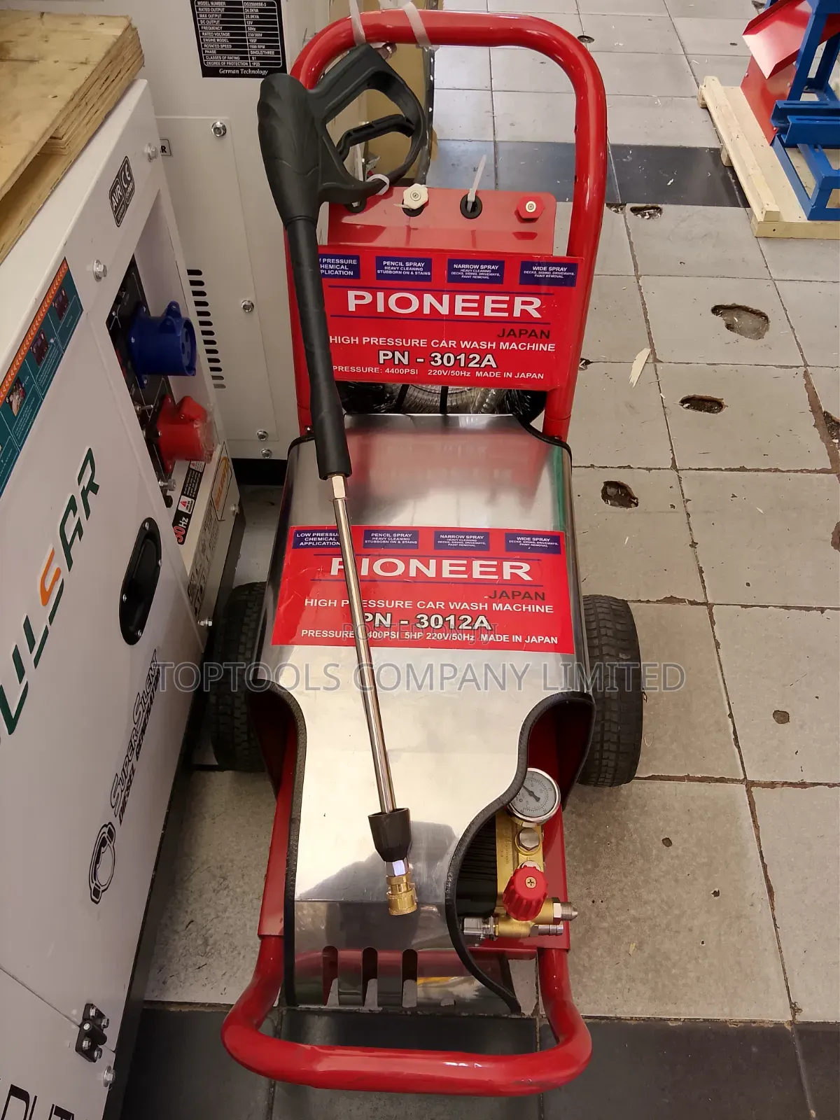 Pioneer Carwash High Pressure Machine