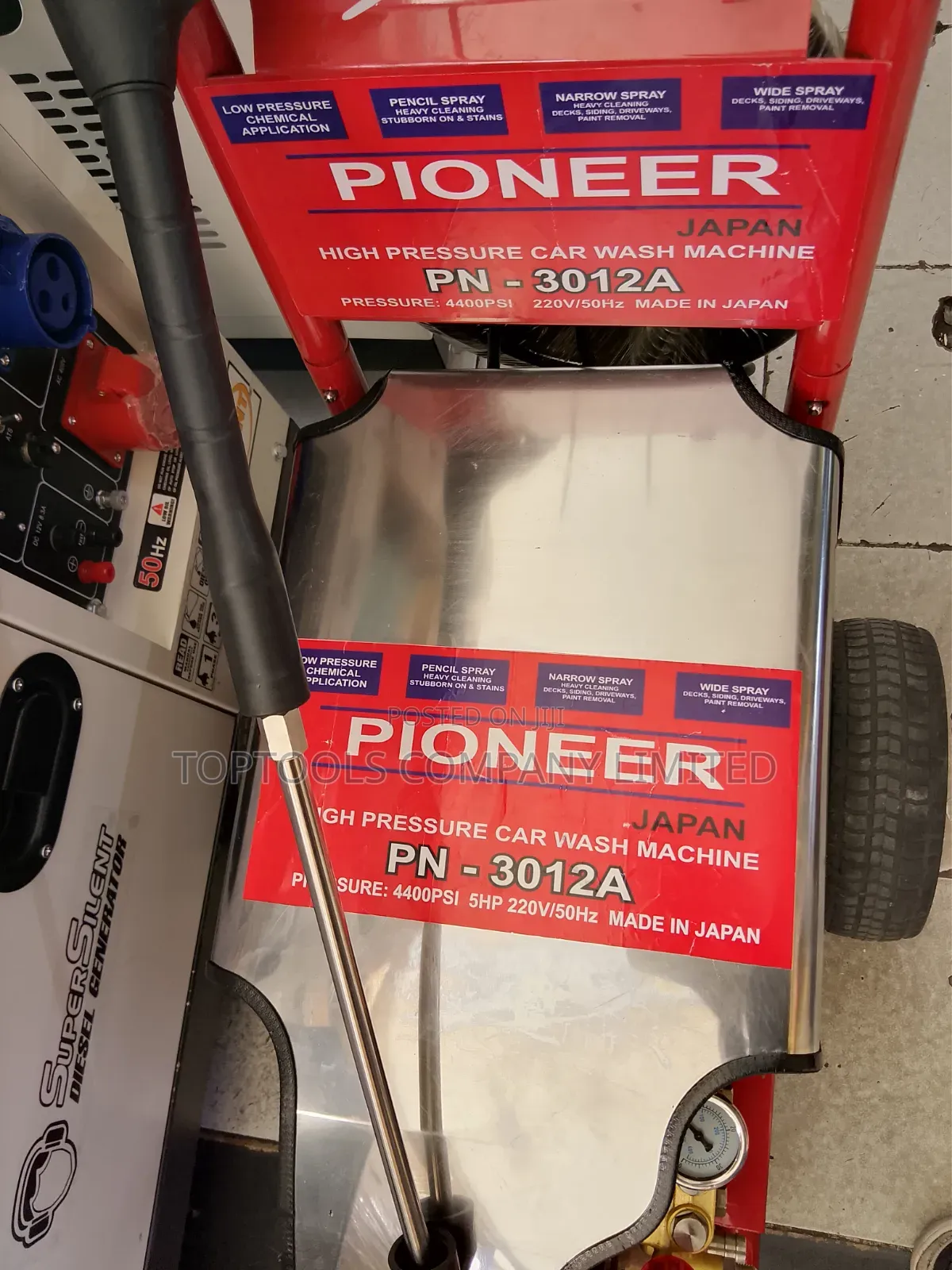 Pioneer Carwash High Pressure Machine
