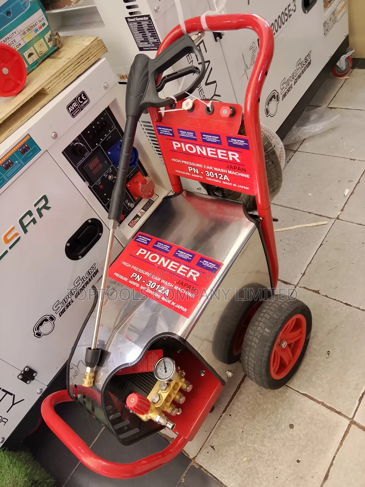 Pioneer Carwash High Pressure Machine