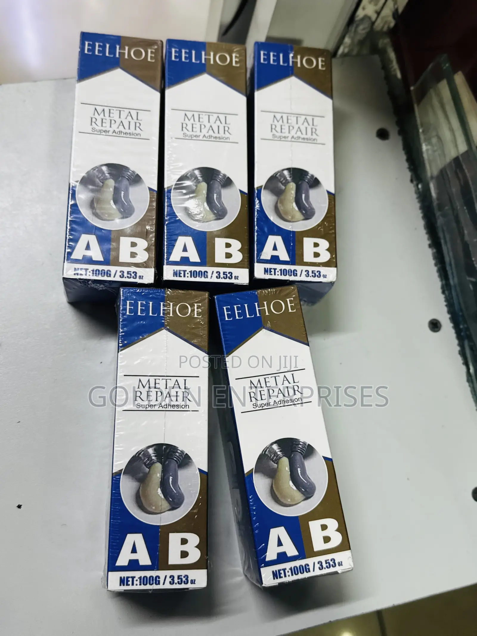 Industrial Metal Casting Crack Repair Glue - Eelhoe AB Super Glue 100g