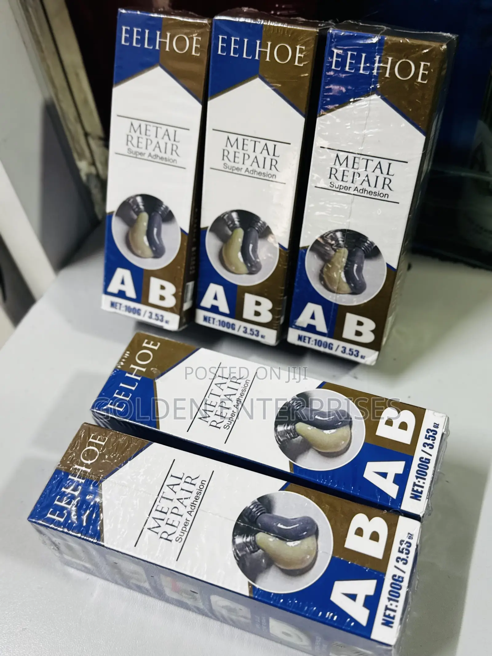 Eelhoe Metal Repair Glue AB Super Adhesion Permanent Paste