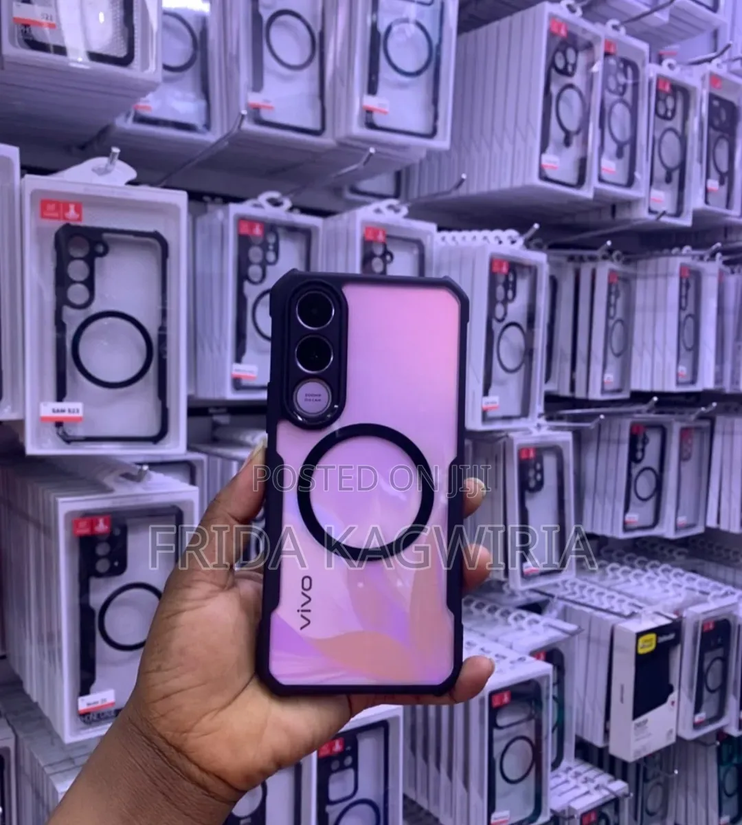 Vivo V70fe Xundd Shockproof Clear Back Cover in Nairobi