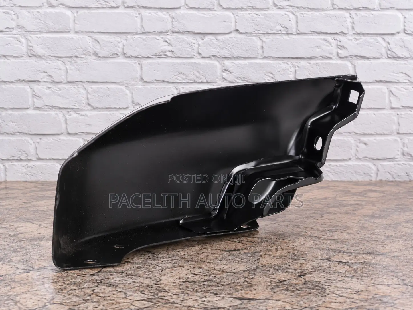 Front Side Bumper Nissan Hardbody D22 1998 - 2001 Pickup 2wd Black