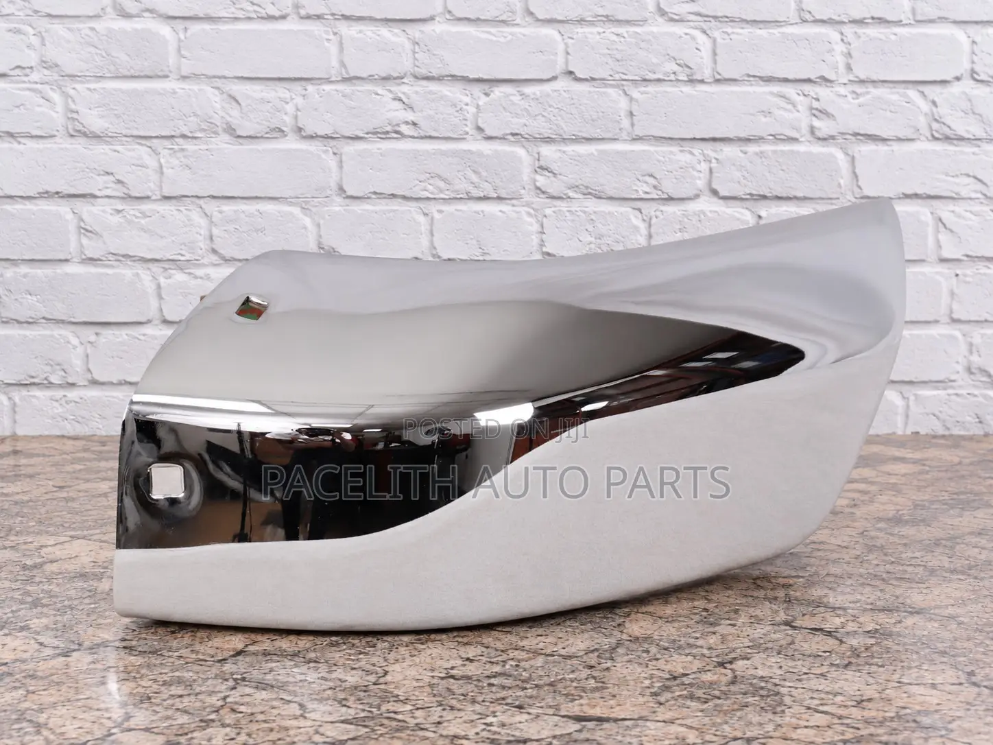 Front Side Bumper Nissan Hardbody D22 1998 - 2001 Pickup 2wd Chrome