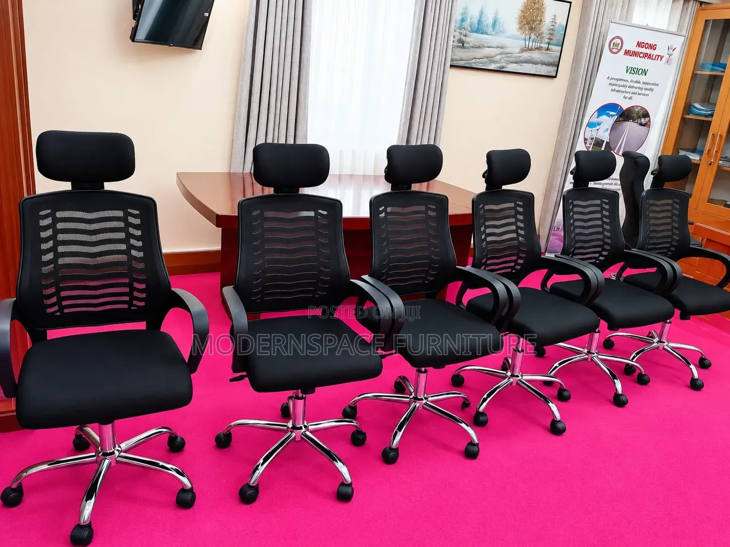 Headrest Office Chair