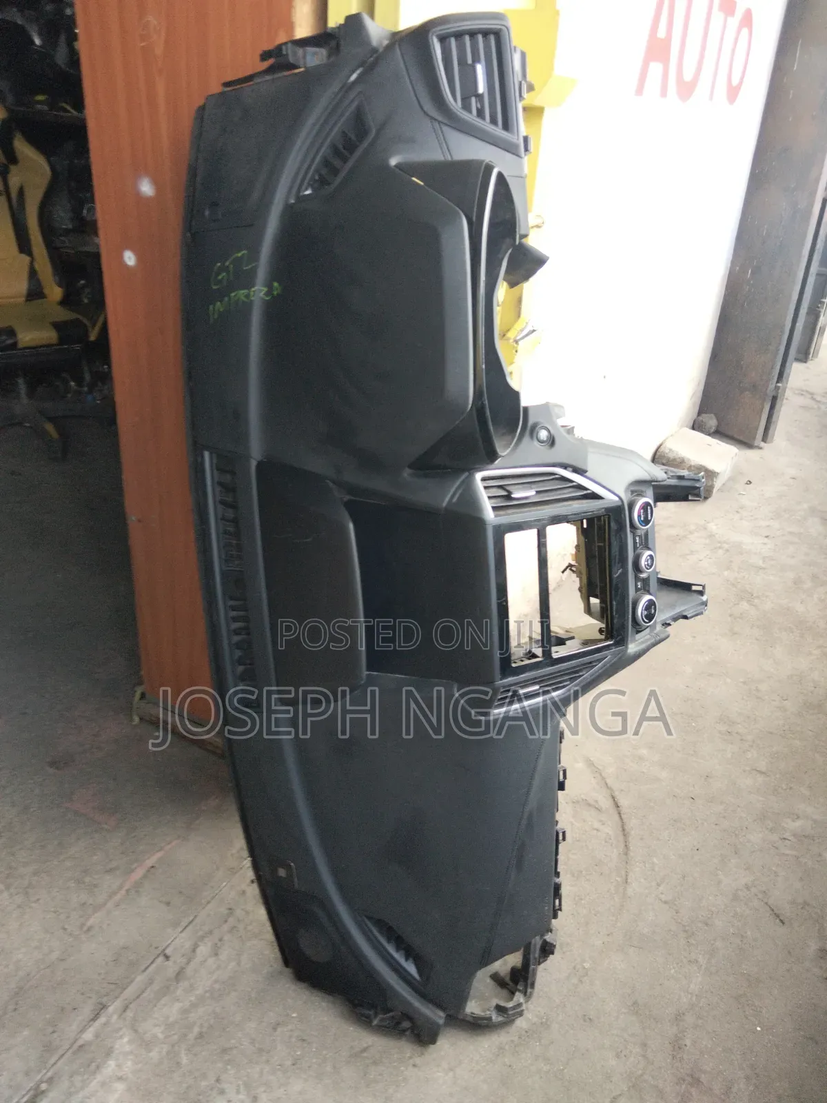 Subaru Impreza 2018 Model Dashboard Airbag