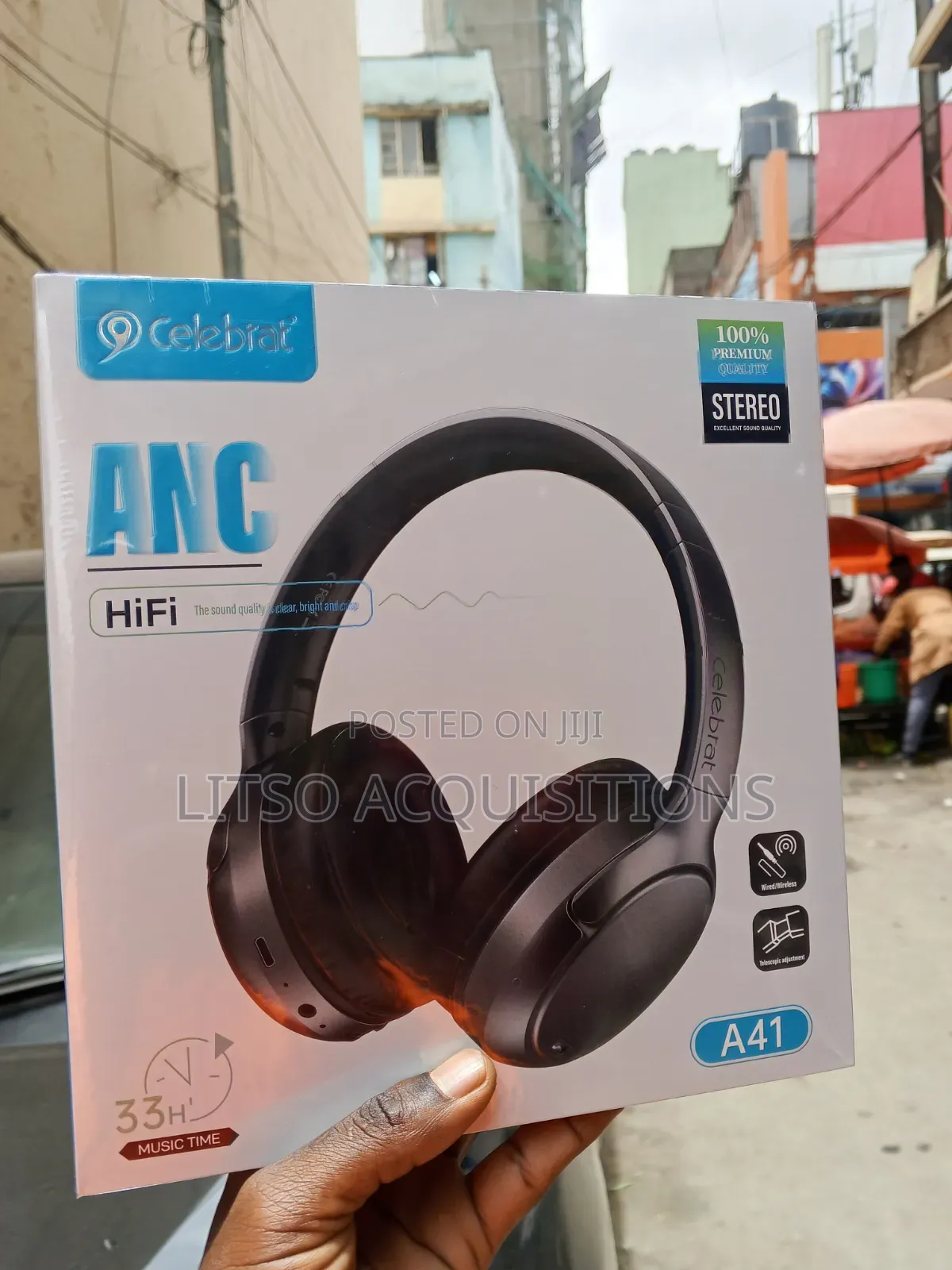 Celebrat A41 Wireless Bluetooth Headphones