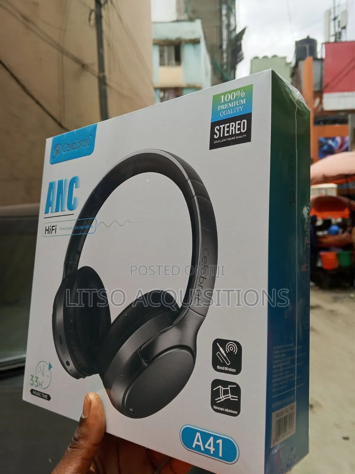 Celebrat A41 Wireless Bluetooth Headphones