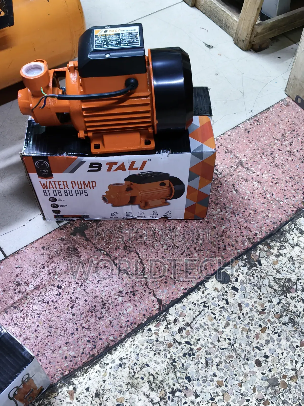 Btali Electric Booster Pump/1hp Btali Electric Booster Pump