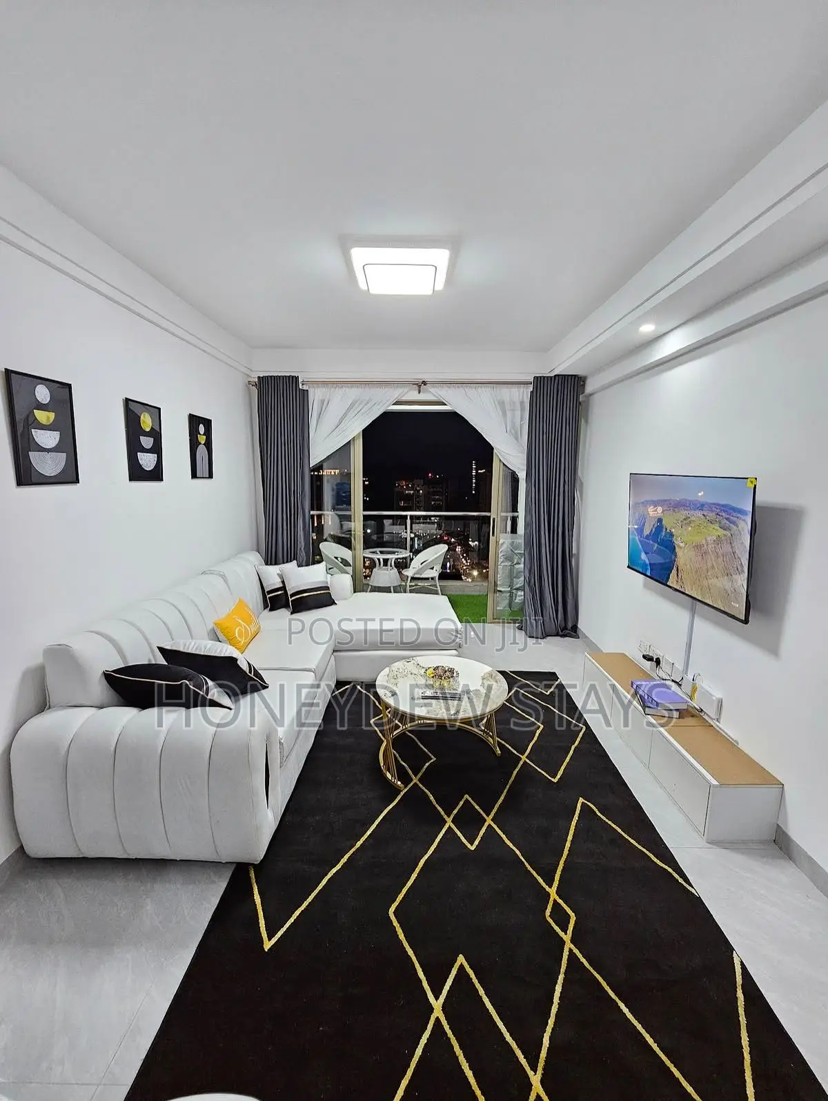 Furnished 1 Bedroom Penthouse for Airbnb in Goldpark Kilimani Nairobi