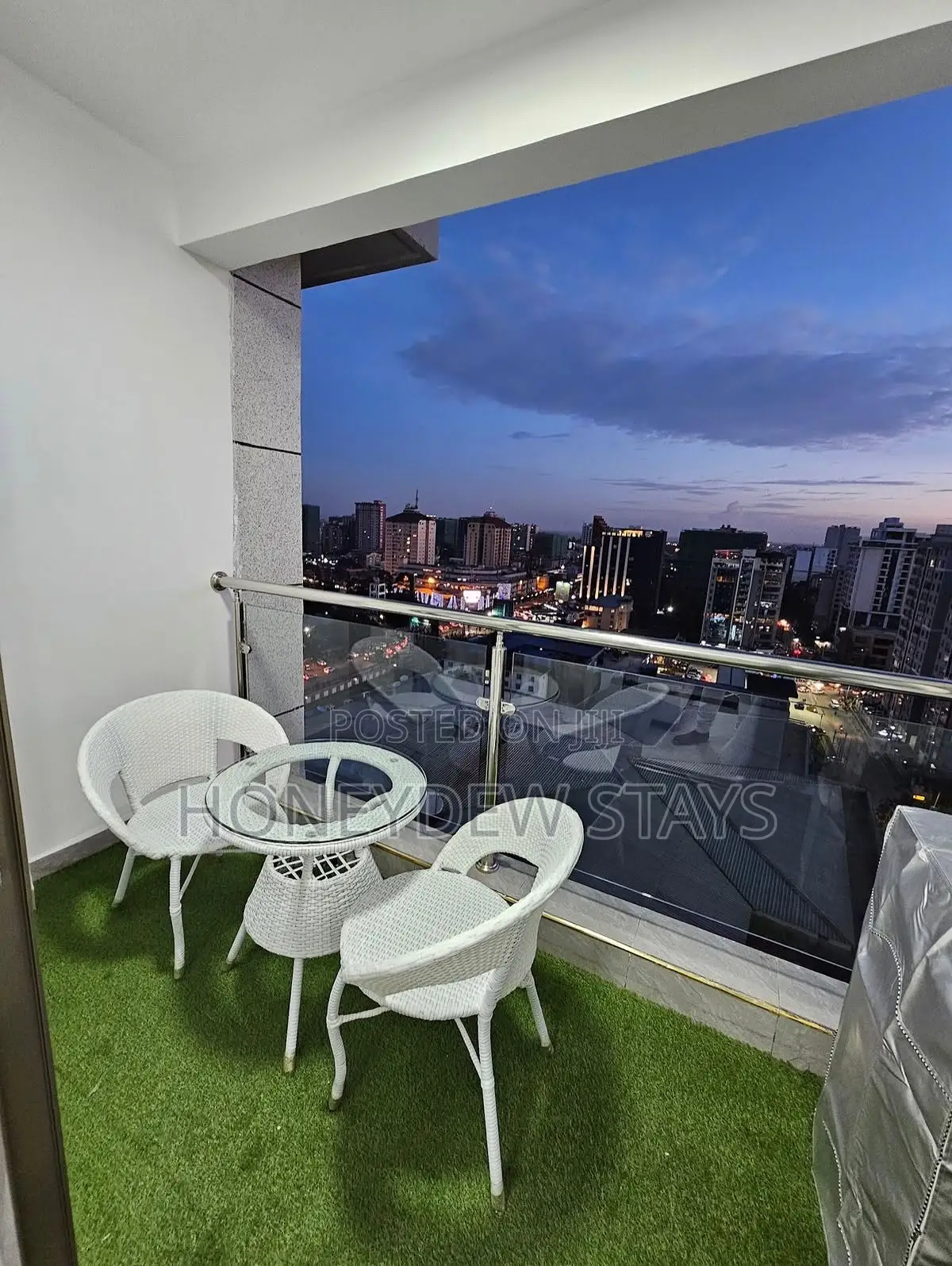 Furnished 1 Bedroom Penthouse for Airbnb in Goldpark Kilimani Nairobi