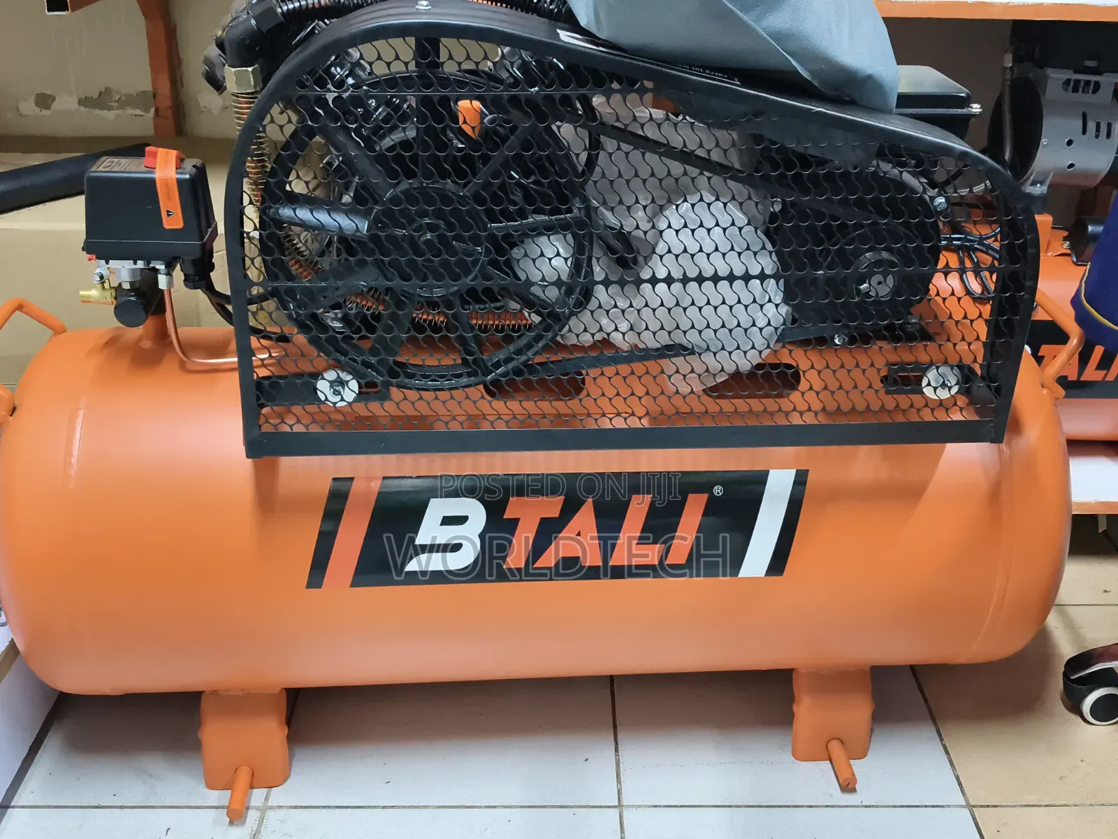100l Electric Btali Air Compressor/Quality 2 Piston Air Compressor