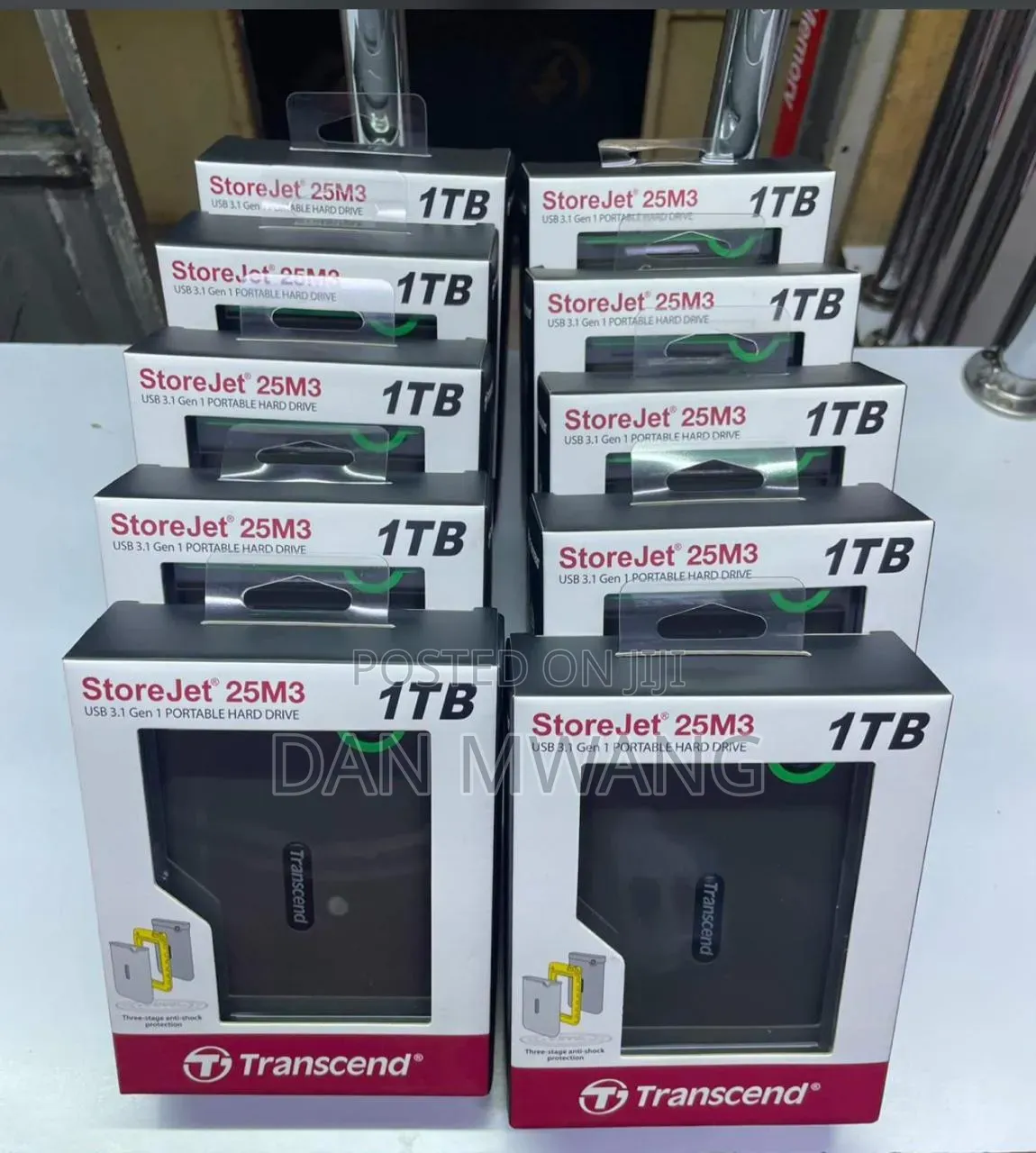 USB 3.1 Gen 1 Pottable Hard Drive 1TB
