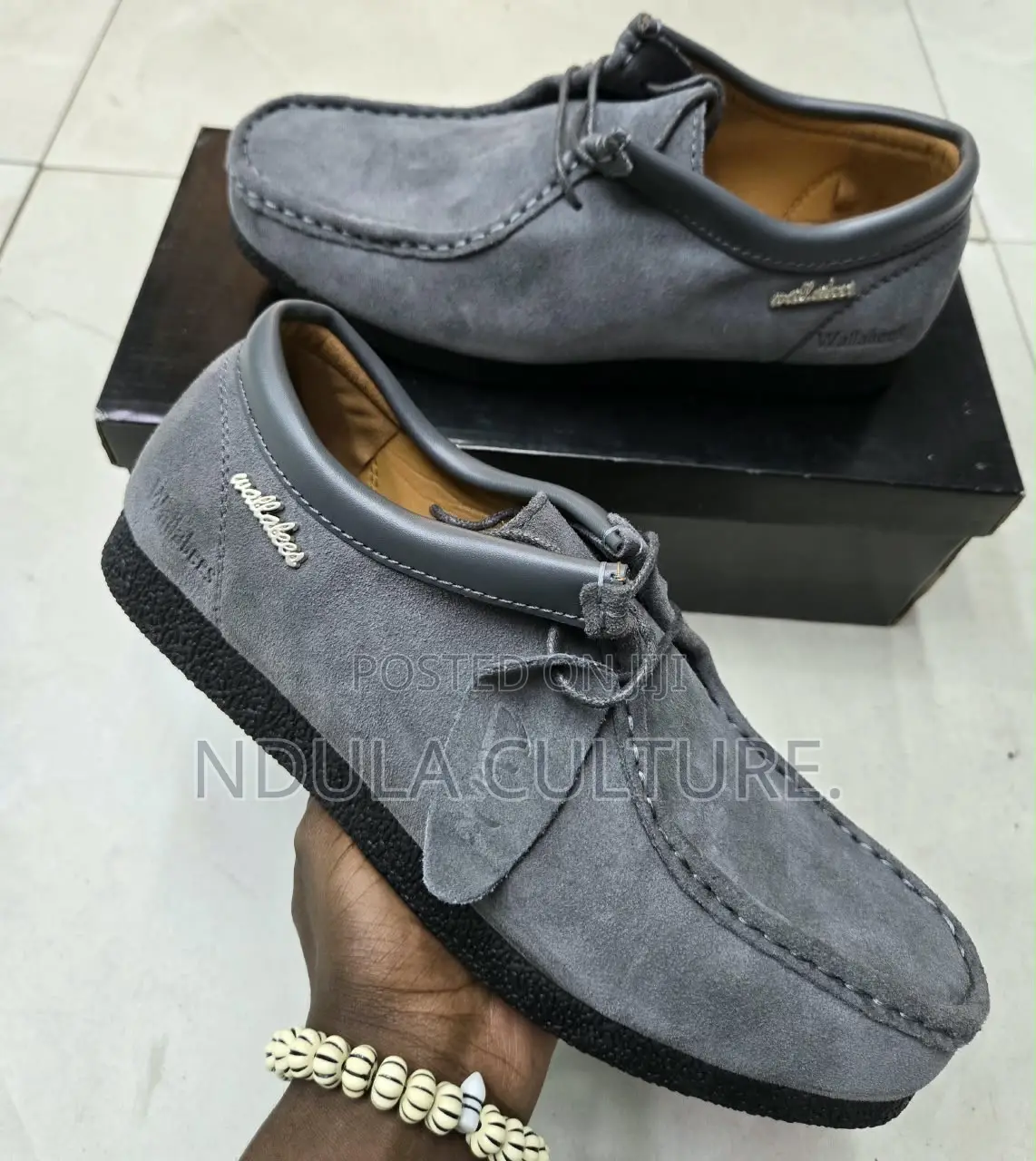 Wallabees Suede Clarks