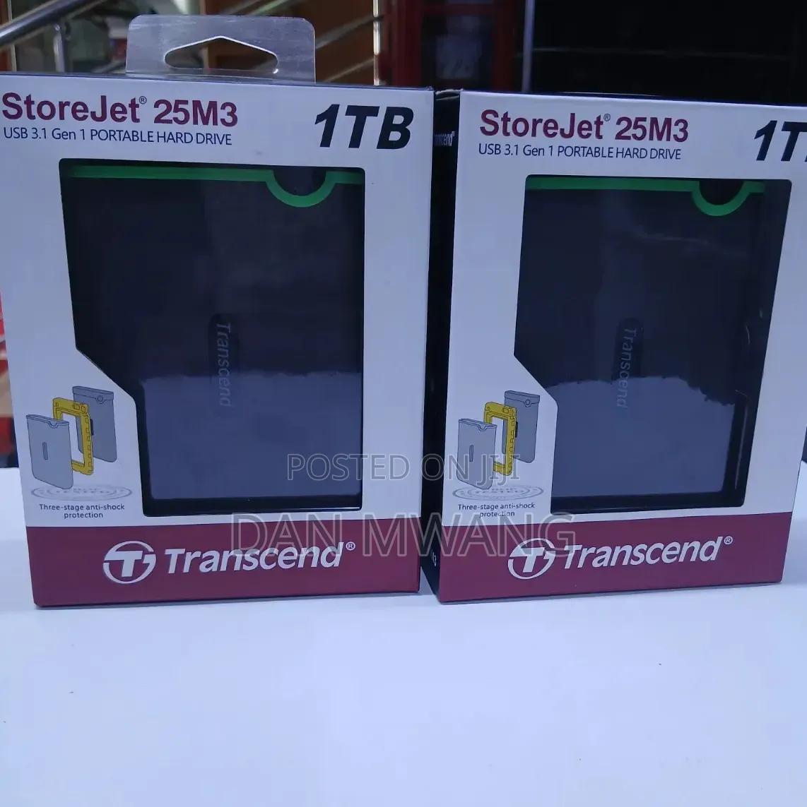 USB 3.1 Gen 1 Pottable Hard Drive 1TB