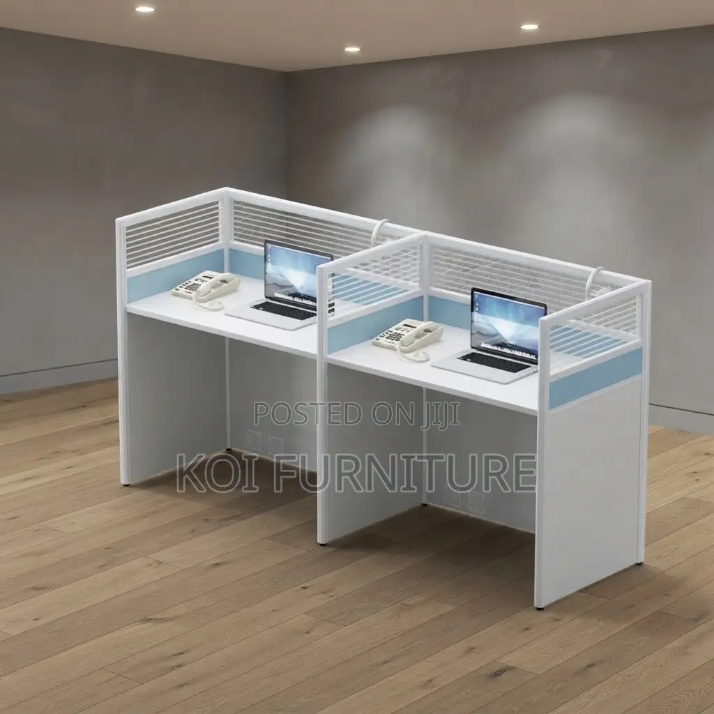 Office Workstation; Straight Up Two Way Organization Workstation