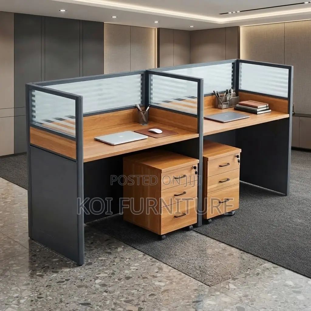Office Workstation; Straight Up Two Way Organization Workstation