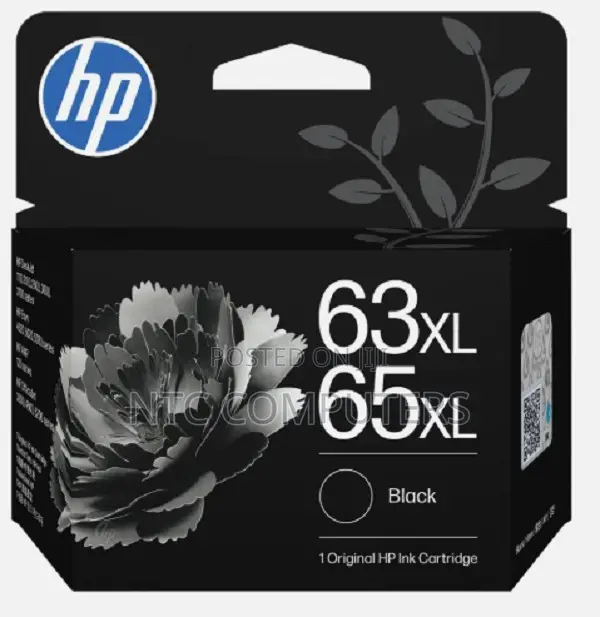 HP 63XL High Yield Black Original Ink Cartridge