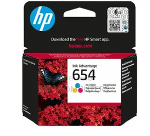 HP 654 Original Ink Advantage Cartridge Tri-Color