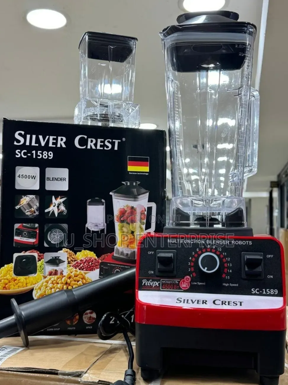 Silver Crest Commercial 2 in 1 Blenders 
 at 