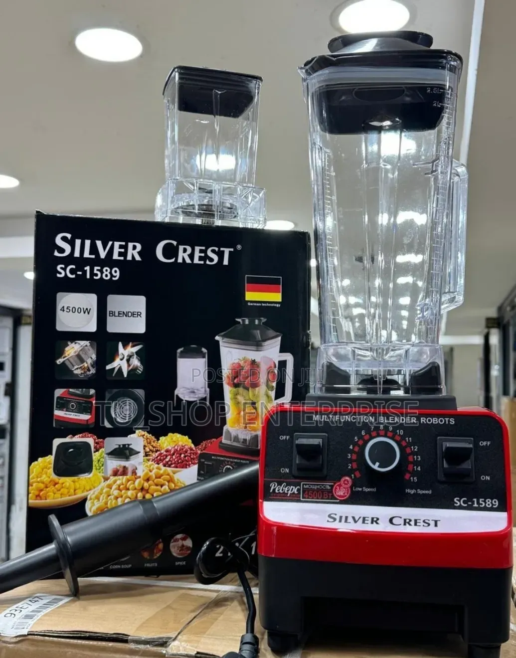 Silver Crest Commercial 2 in 1 Blenders 
 at 
