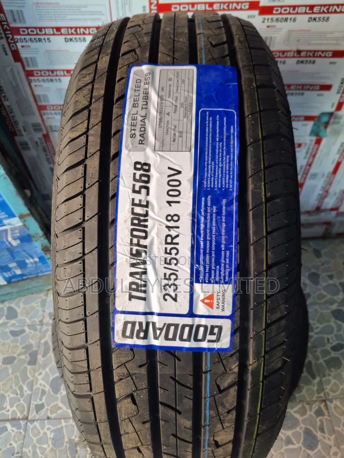 235/55r18 Goddard Tire