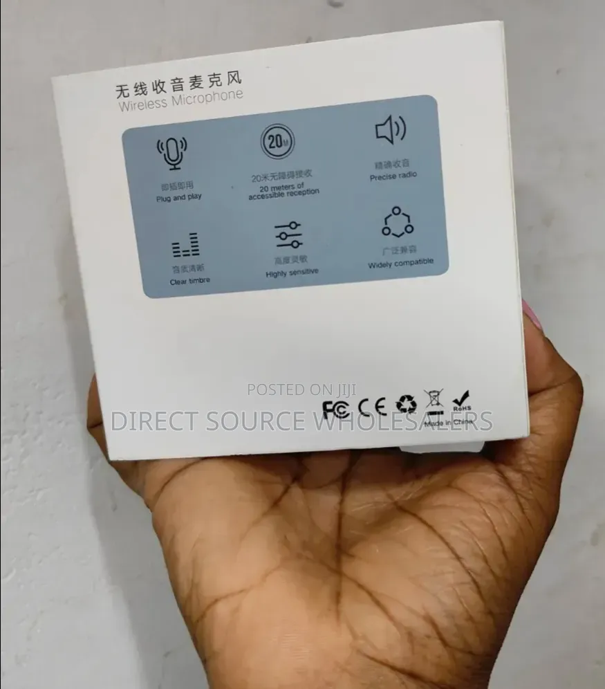 Mini Wireless Microphones for Phone Recording and Vlogging