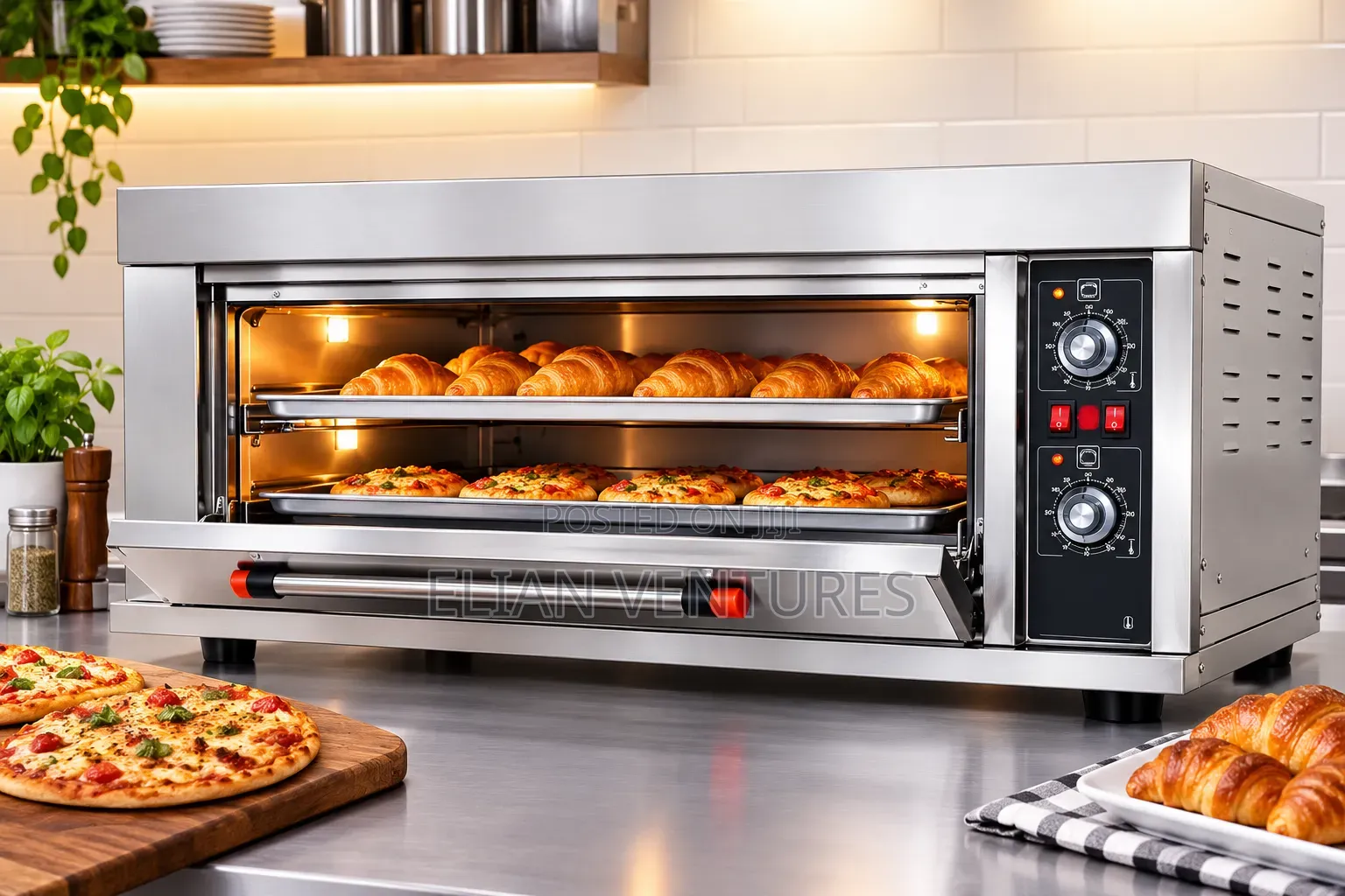 Most Unique Single Deck One Deck Two Tray Gas Oven