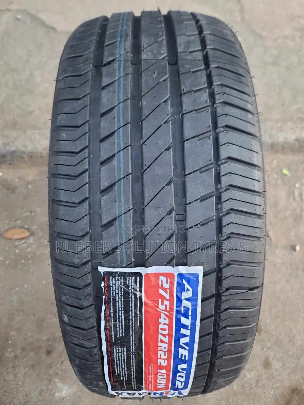 275 /40 R22 Vinmax Tyres 108w Xl Active V02 Highway