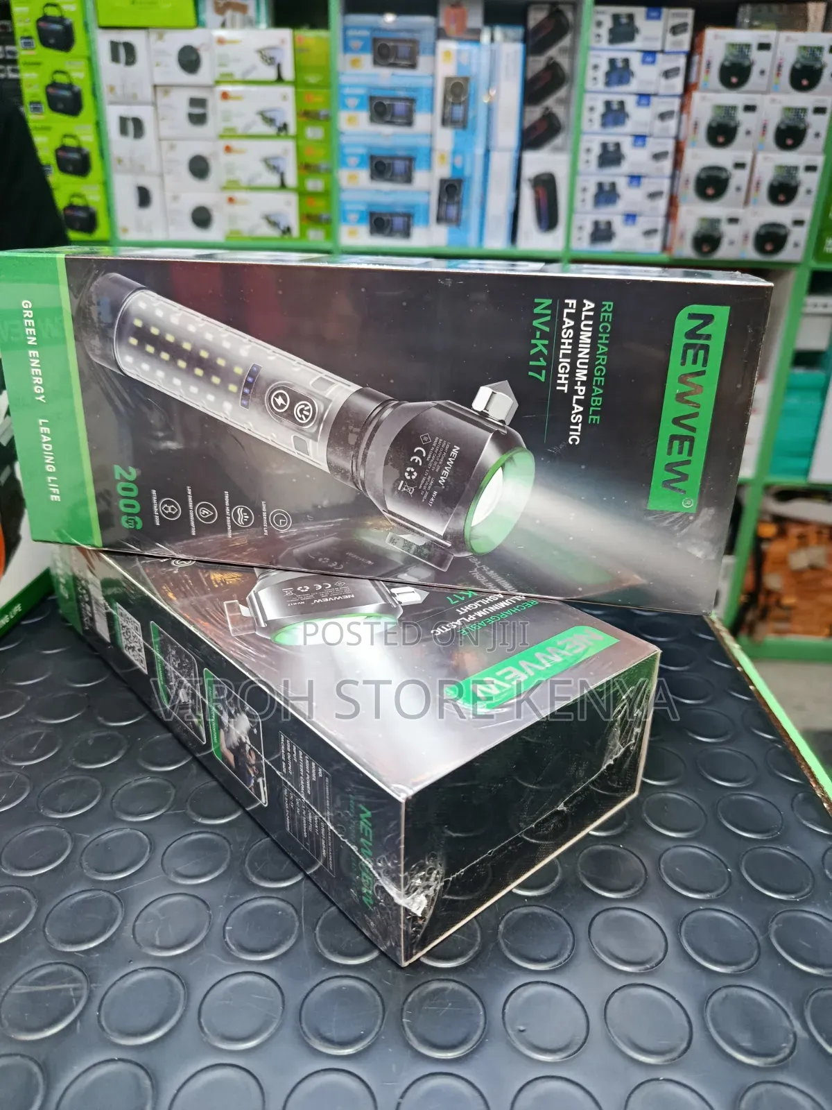Newvew Multifunctional Torch With Hammer and Cutter