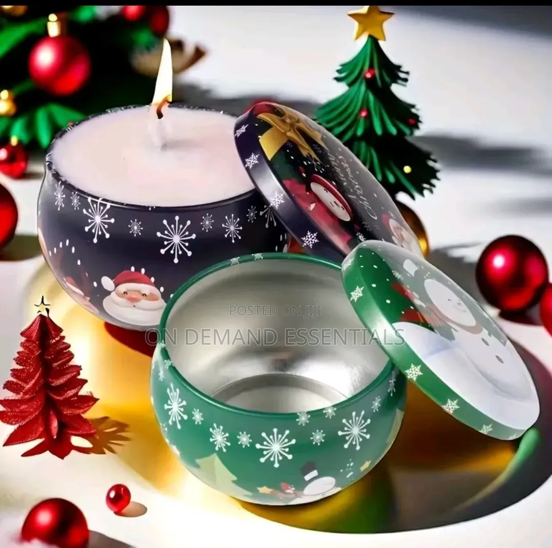 Christmas Themed Scented Candles