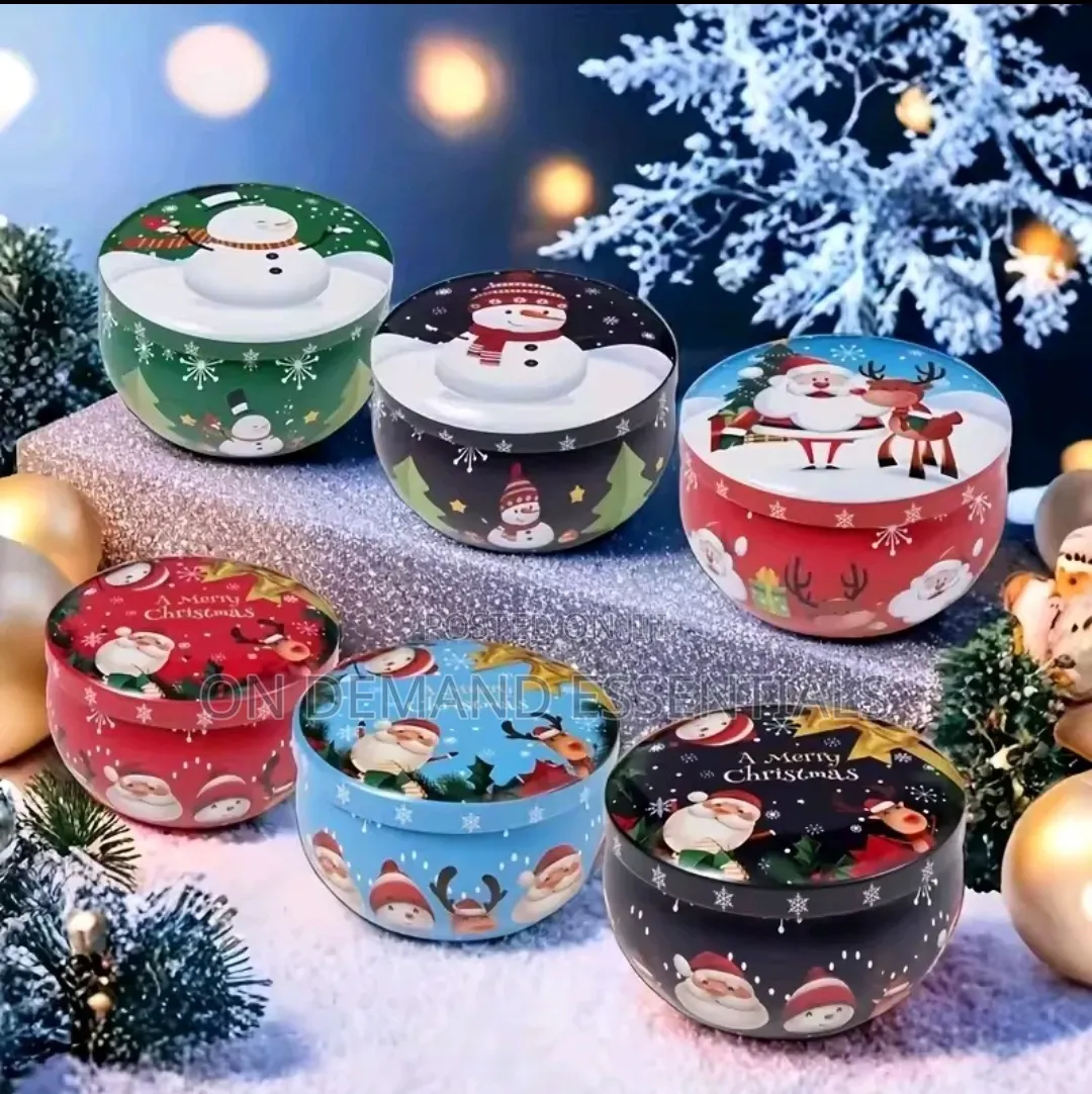 Christmas Themed Scented Candles