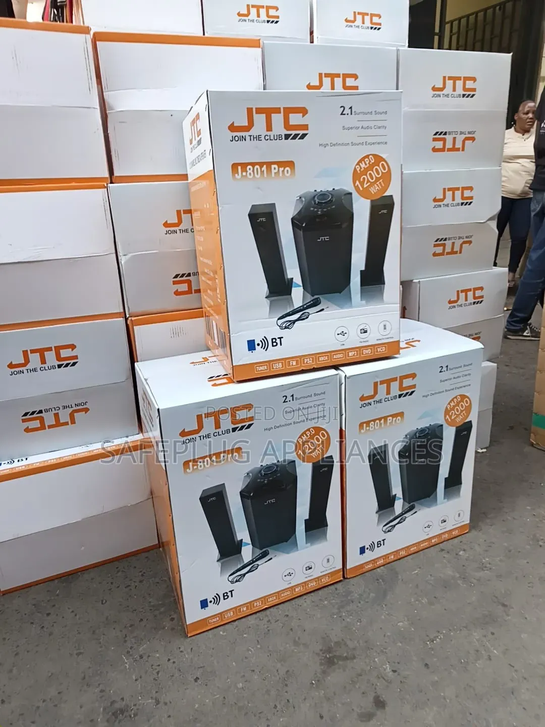 JTC J-801 Pro Multimedia Woofer With Microphone