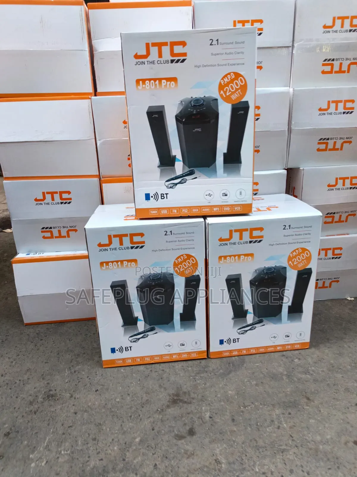 JTC J-801 Pro Multimedia Woofer With Microphone