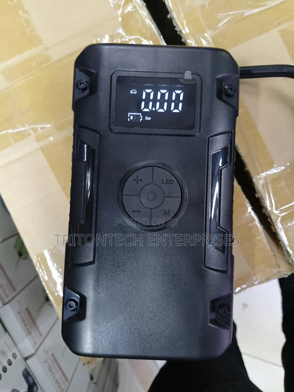 4-in-1 Ultimate Vehicle Rescue System Jump Starter + Inflator