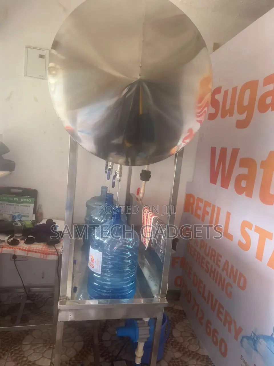 3 Taps Water Refilling Station